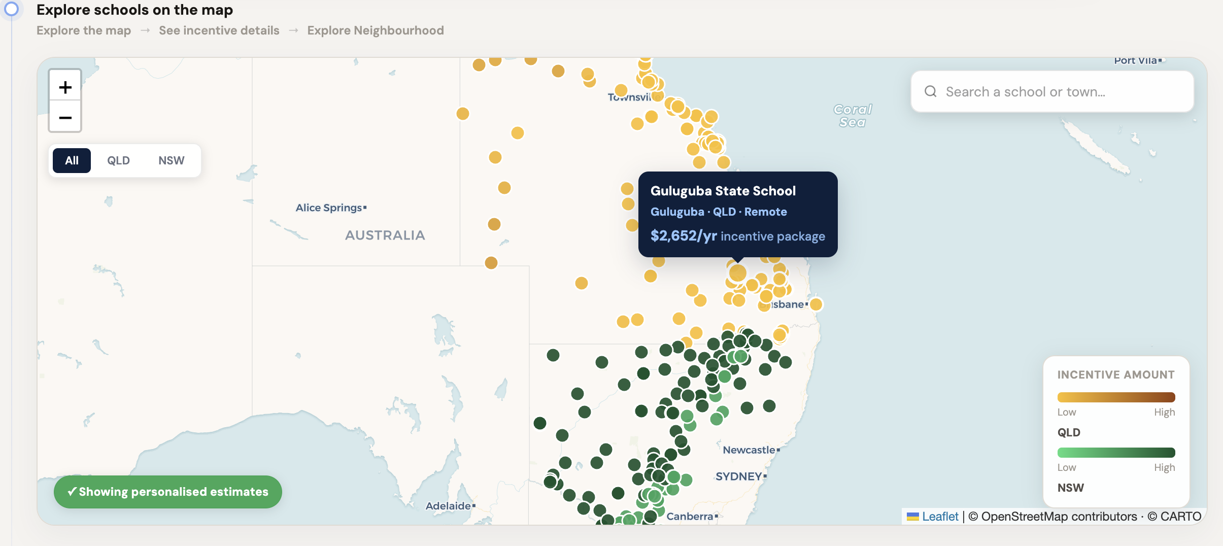 HardStaff Map Explorer